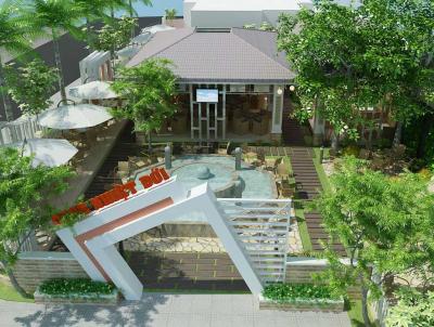 Thiết kế quán cafe sân vườn đẹp 2020