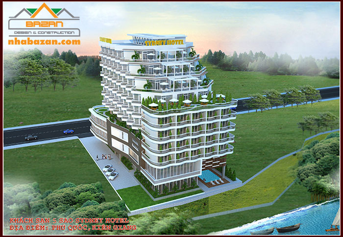 Thiết Kế Khách Sạn Đẹp Hiện Đại Sang Trọng