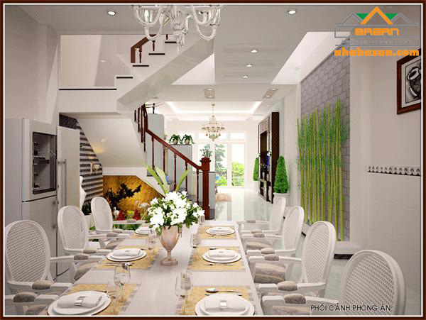Thiết kế nhà phố 4 tầng đẹp 2017 Thiết kế nhà phố 4 tầng đẹp