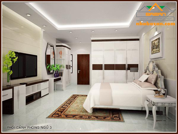 Thiết kế nhà phố 4 tầng đẹp 2017 Thiết kế nhà phố 4 tầng đẹp
