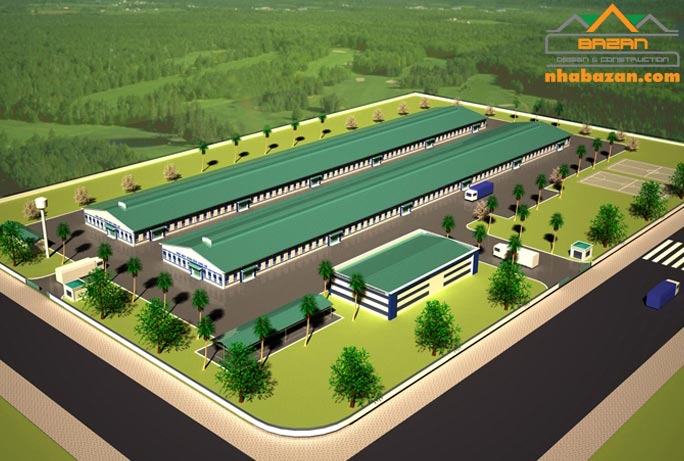 Thiết Kế Nhà Xưởng Hiện Đại Tại TPHCM 2017 Thiết Kế Nhà Xưởng Hiện Đại Tại TPHCM