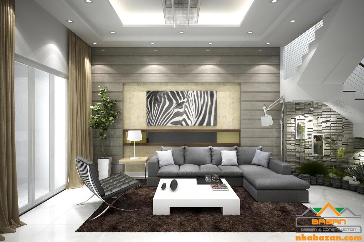 Thiết kế phòng khách biệt thự đẹp, mẫu thiết kế phòng khách biệt thự đẹp 2020